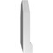 Ekena Millwork Octagonal Top Surface Mount PVC Gable Vent w/ 2"W x 2"P Brickmould Sill Frame, 12"W x 12"H GVPOT12X1203SN - alternate 4